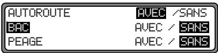 BECKER 7910 DTMHS - Réglage des options route - 2