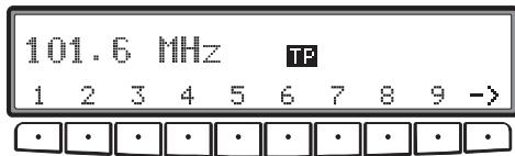 BECKER MONZA MP3 - Sélection/mémorisation des stations FM - 1