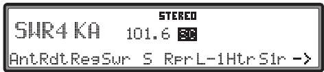 BECKER MONZA MP3 - Recherche par balayage FM - 1