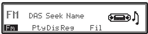 BECKER MONZA MP3 - Activation du mode du menu FM - 1