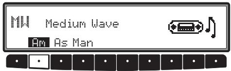 BECKER MONZA MP3 - Réglage de la gamme d'ondes AM - 1