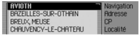 BECKER TP 7945 CASCADE 7944 - Selectionner la ville de destination via le code postal - 4