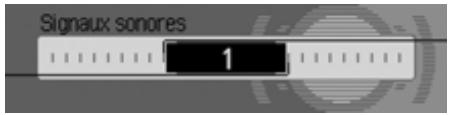BECKER TP 7945 CASCADE 7944 - Volume signaux sonores - 1