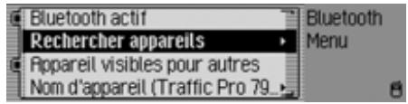 BECKER TP 7945 CASCADE 7944 - Chercher un apparéil Bluetooth* - 1