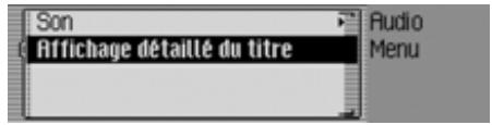 BECKER TRAFFIC PRO 7949 - Activer/désactiver l'affichage détaillé des plages - 1