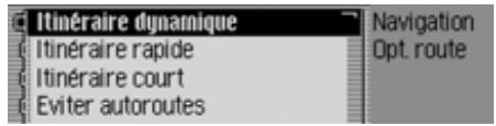 BECKER TRAFFIC PRO 7949 - Afficher / modifier les options d'itinéraire - 2