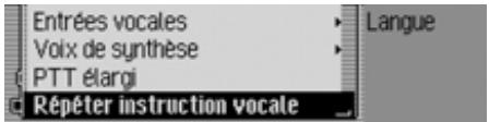 BECKER TRAFFIC PRO 7949 - Répéter le message vocal - 1