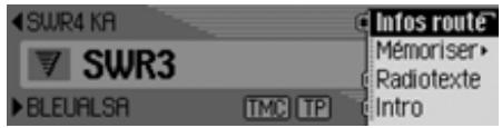 BECKER TRAFFIC PRO 7949 - Menu Options - 1