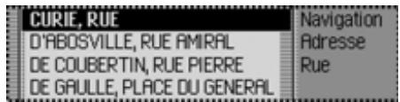 BECKER TRAFFIC PRO 7949 - Exemple d'entrée d'une destination pour la navigation - 9