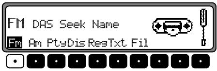 BECKER TRAFFIC PRO HIGH SPEED - Sélection de la FM - 1