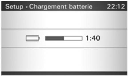 BECKER TRIVISION 7970 - Niveau de charge de la batterie - 1