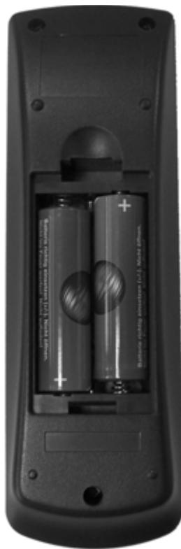 BECKER TRIVISION 7970 - Insérer / Remplacer les piles - 1