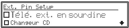 BECKER 7800 - Activation de l'entrée AUX/telephone (Aux) - 2