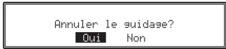BECKER 7800 - Interruption du guidage - 1