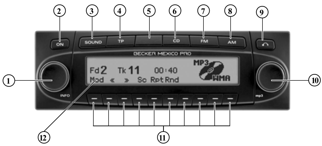 BECKER 7930 - Consignes générales de sécurité routière - 1