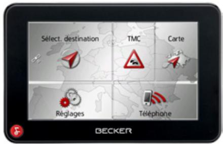 BECKER TRAFFIC ASSIST Z113 - Règles de base concernant l'écran tactile - 1