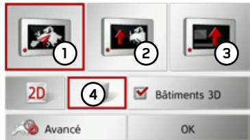 BECKER TRAFFIC ASSIST Z113 - Changement de mode carte - 2