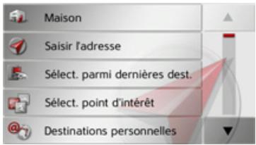 BECKER TRAFFIC ASSIST Z113 - Saisie d'une destination - 2