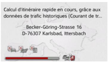 BECKER TRAFFIC ASSIST Z113 - Saisie/effacement d'une destination intermédiaire - 3