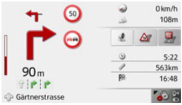 BECKER TRAFFIC ASSIST Z113 - Touche Mode visualisation - 7