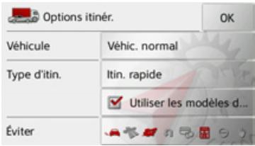 BECKER TRAFFIC ASSIST Z113 - Touche Options itinér. - 2