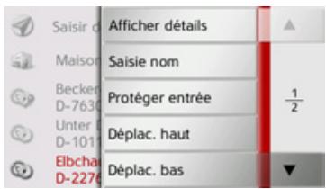 BECKER TRAFFIC ASSIST Z113 - Affichage de la destination ou édition - 1