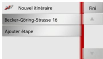 BECKER TRAFFIC ASSIST Z113 - Création d'un nouvel itinétaire - 2