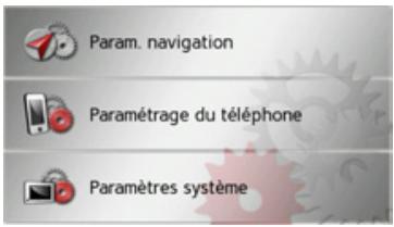 BECKER TRAFFIC ASSIST Z113 - Sélection des réglages du système - 2