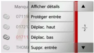 BECKER TRAFFIC ASSIST Z215 - Afficher ou éoperator des entrées - 1