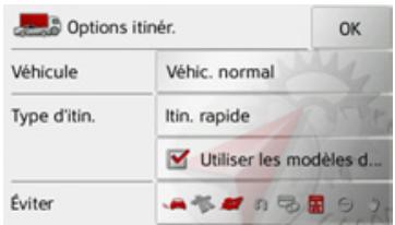 BECKER TRAFFIC ASSIST Z215 - Options itiner. - 1