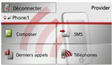 BECKER TRAFFIC ASSIST Z215 - Selectionner le mode Téléphone - 3