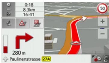 BECKER TRAFFIC ASSIST Z215 - Touche Mode visualisation - 6