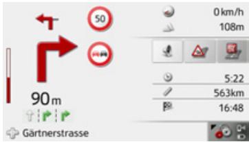 BECKER TRAFFIC ASSIST Z215 - Touche Mode visualisation - 7