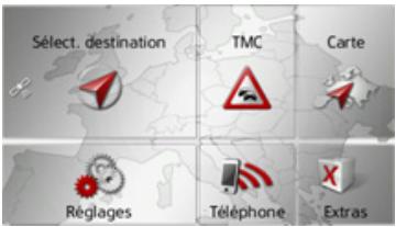 BECKER TRAFFIC ASSIST Z215 - Sélection du mode navigation - 1