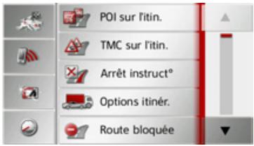 BECKER TRAFFIC ASSIST Z215 - Options de l'affichage de carte - 2