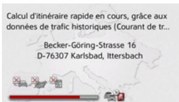 BECKER TRAFFIC ASSIST Z215 - Saisie/effacement d'une destination intermédiaire - 3