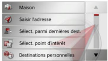 BECKER TRAFFIC ASSIST Z215 - Saisie d'une destination - 2