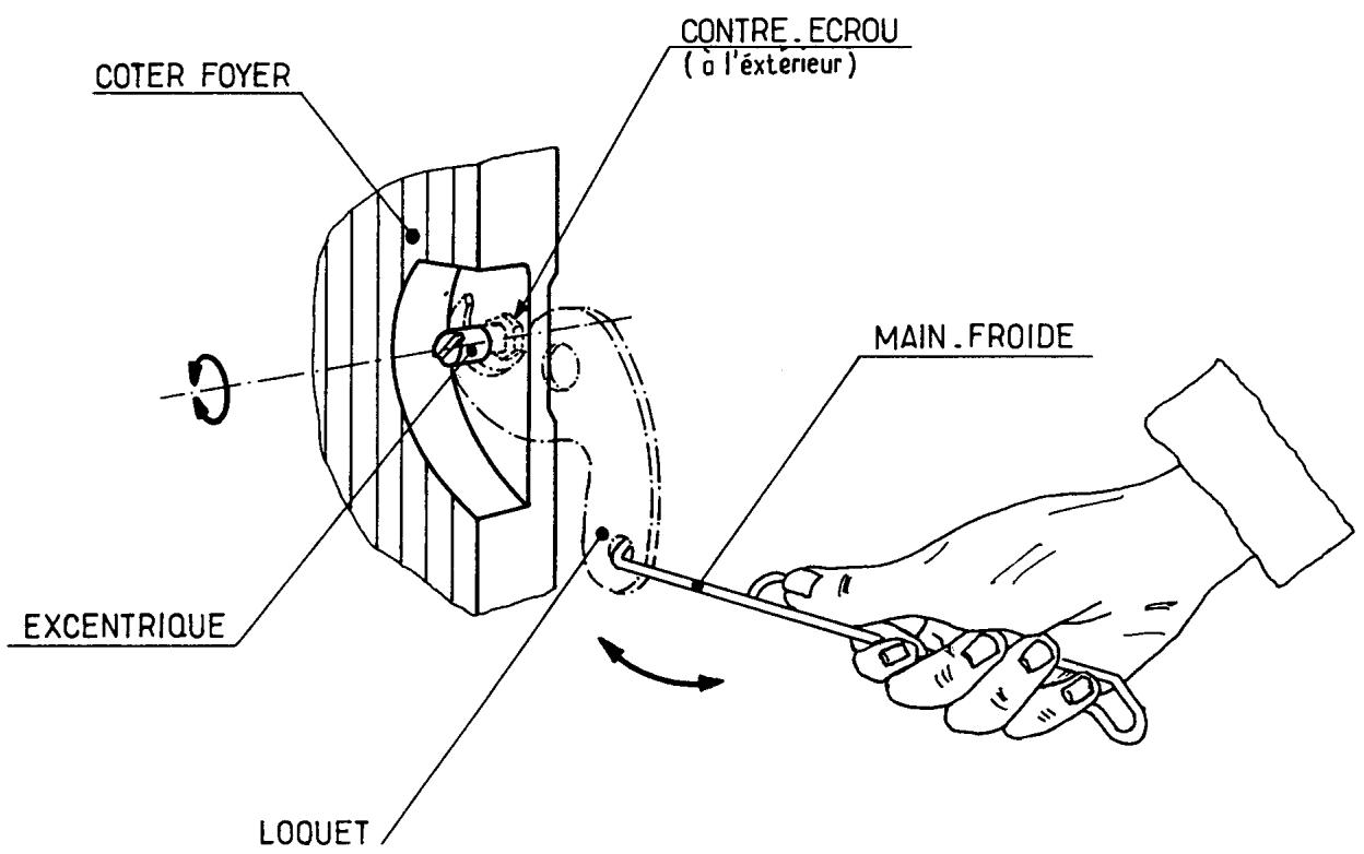 GODIN 3163.B INSERT - Réglage pression de fermeture de la porte - 1