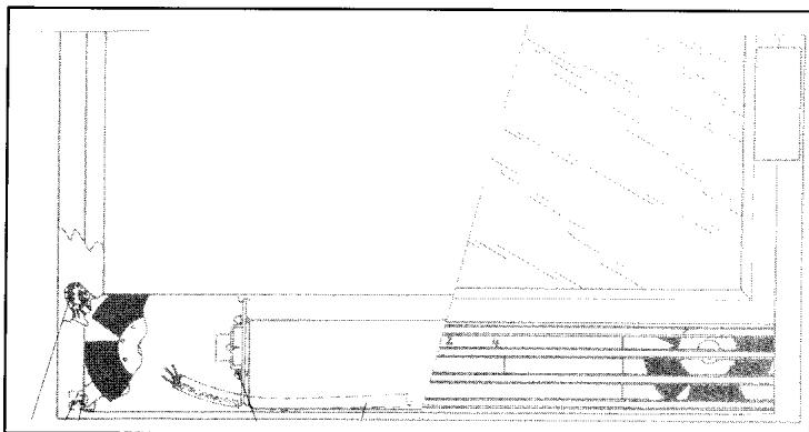 GODIN 3268 INSERT BOIS - Ensemble de soufflerie. Accelerateur de convection. Schéma de distribution - 3