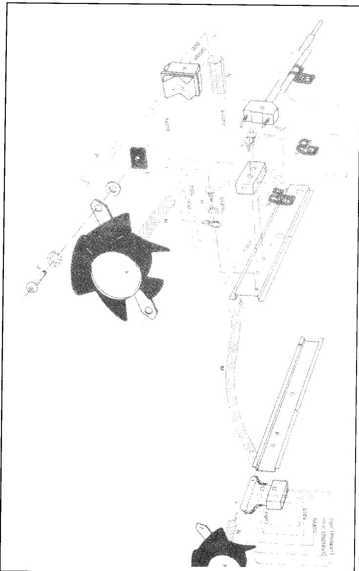 GODIN 3268 INSERT BOIS - Ensemble de soufflerie. Accelerateur de convection. Schéma de distribution - 1