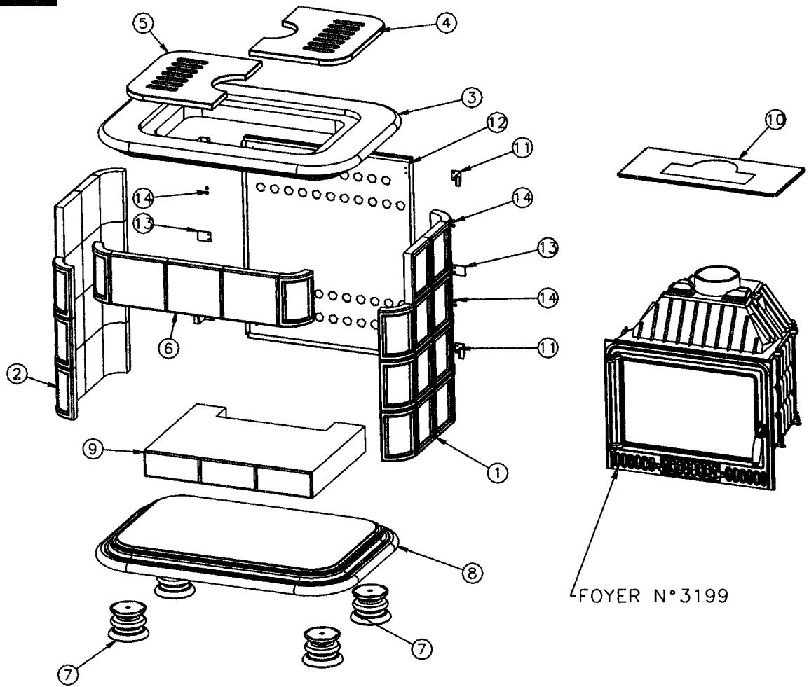 GODIN 630109 ROMARIN - FOYER 3199 - 2