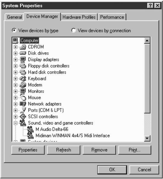 M-AUDIO DELTA66 - Vérification de l'installation du logiciel «Delta Control Panel» sous PC et Mac - 1