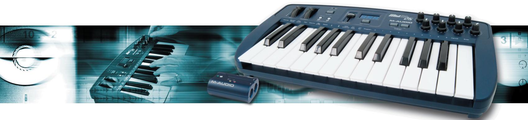 M-AUDIO MIDAIR - Guide de l'utilisateur - 1