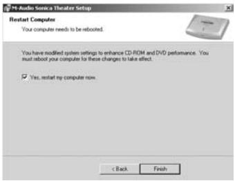 M-AUDIO SONICA THEATER USB - Installation sous Windows 2000 - 4