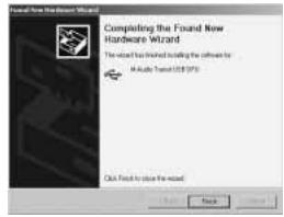 M-AUDIO TRANSIT USB - Installation sous Windows 98SE - 10