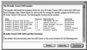 M-AUDIO TRANSIT USB - MacOS 9.2.2 - 2