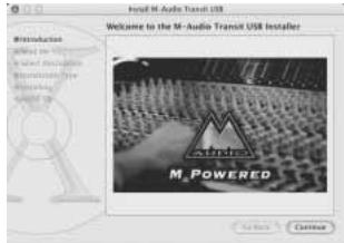 M-AUDIO TRANSIT USB - Mac OSX - 2