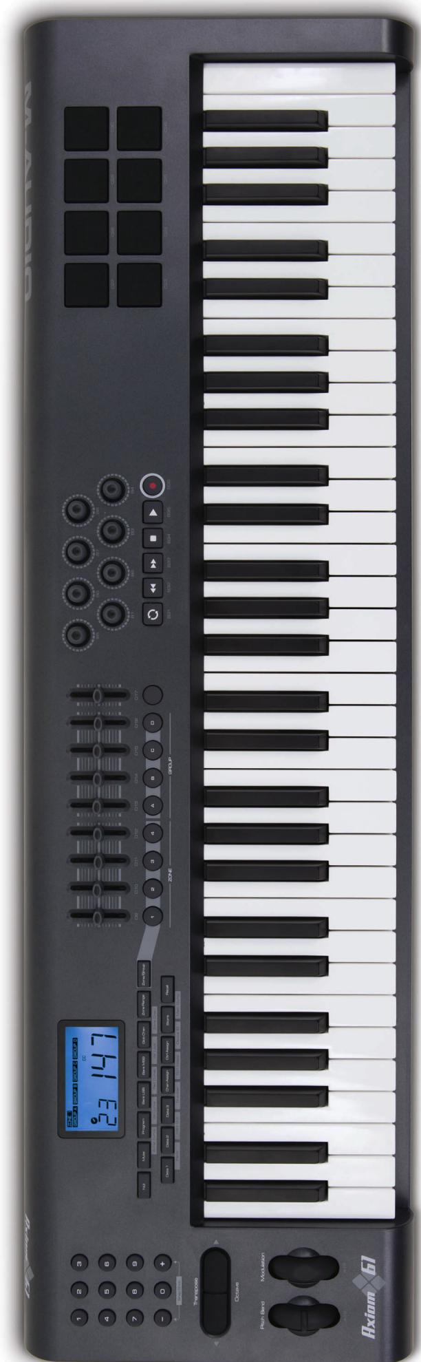 M-AUDIO AXIOM 61 - Français 3 - 1
