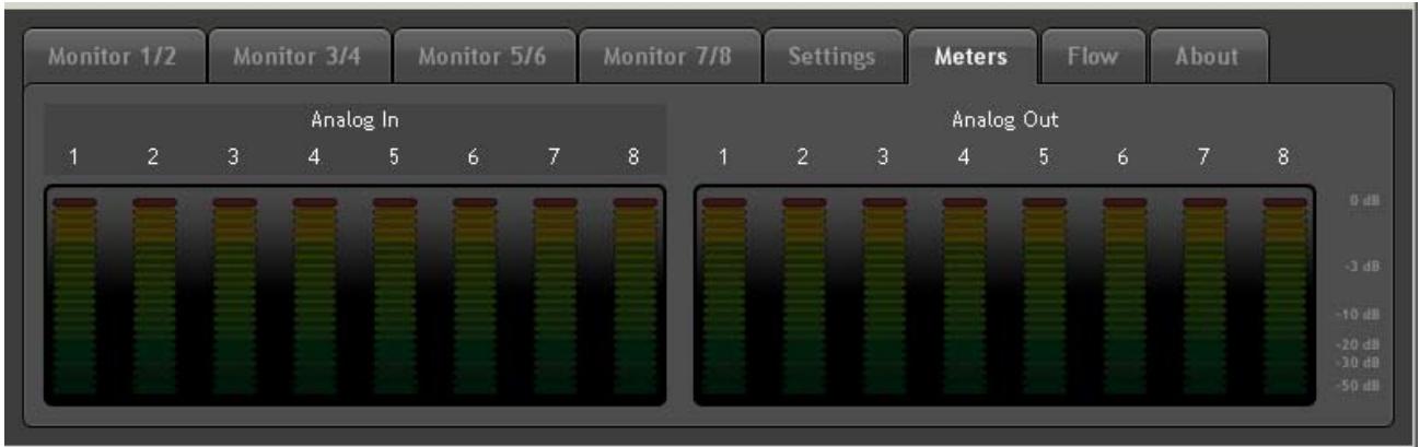 M-AUDIO FAST TRACK ULTRA 8R - Onglet Indicateurs - 1