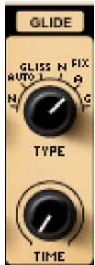 M-AUDIO IMPOSCAR - - Bouton de glissement (GLIDE) - 1